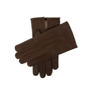 Dents Men's Wool Blend Lined Leather Gloves In Brown Size 11