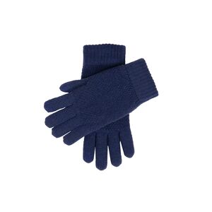 Dents Men'S Honeycomb Knitted Touchscreen Gloves In Indigo Size