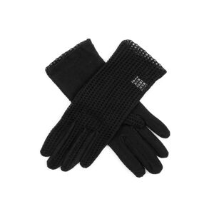 Dents Women's Mesh Back Gloves In Black Size One