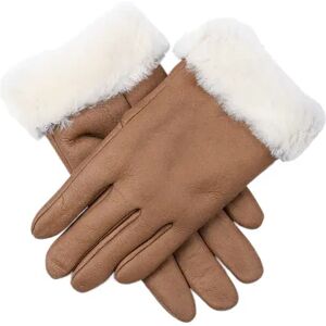 Dents Women's Sheepskin Gloves In Camel Size S