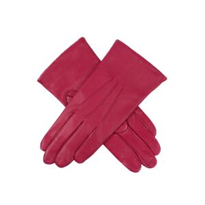 Dents Women's Classic Leather Gloves In Cerise Size 7. 5