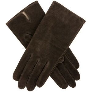 Dents Women's Suede Gloves In Mocca Size S