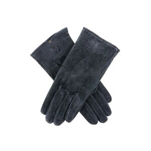 Dents Women's Suede Gloves In Navy Size S