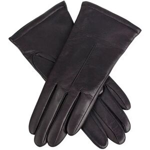 Dents Women's Single Point Leather Gloves In Black Size M