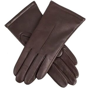 Dents Women's Single Point Leather Gloves In Mocca Size S