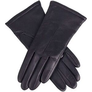 Dents Women's Single Point Leather Gloves In Navy Size L