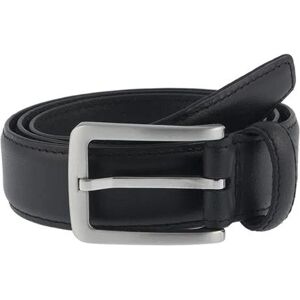 Dents Men's Plain Leather Belt In Black Size S