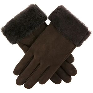 Dents Women's Sheepskin Gloves In Brown Size L