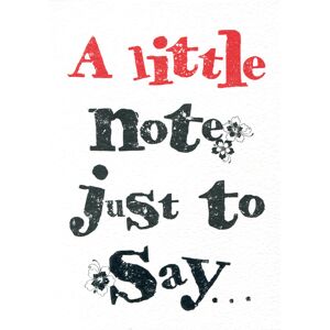 Kevin Mayhew A Little Note Just to Say - Pack of 6