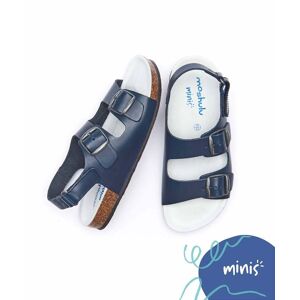 Blue Kid's Cork Footbed Sandals   Size Kids 11   Mini Palme Waxy Moshulu - Kids 11