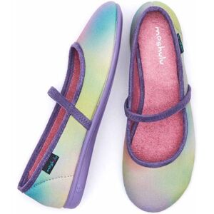 Fresh Watercolour Patterned Lightweight Ballerina Slippers   Size 6.5   Cleido Moshulu - 6.5