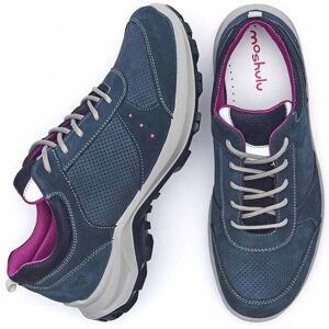 Blue Lace-Up Trainers Women's   Size 9   Shaldon Moshulu - 9