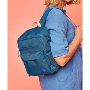 Blue Water-Resistant Medium Backpack   Panama Moshulu