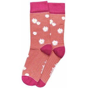 Blue Ladies Daisy Print Ankle Socks   Kenai Moshulu