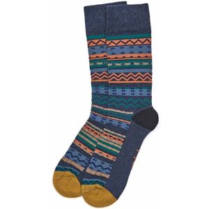 Blue Men's Soft Cotton Blend Ankle Socks   Tarenna Moshulu