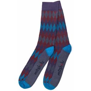 Red Mens Colourful Bamboo Socks   Dio Moshulu