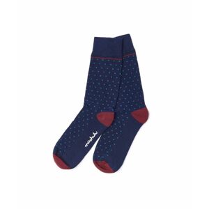 Blue Mens Cotton-Rich Socks   Parrotia Moshulu