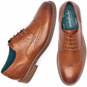 Brown Men's Brogue Shoes   Size 7   Boscastle 2 Moshulu - 7