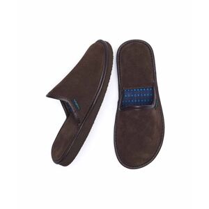 Brown Men's Suede Mule Slippers   Size 7   Weston 3 Moshulu - 7