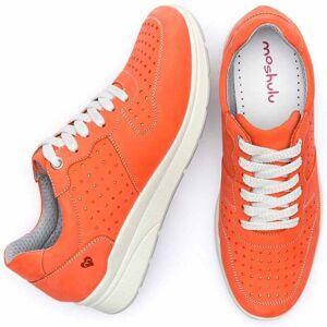 Orange Colourful Nubuck Trainer Pumps Women's   Size 9   Kazoo Moshulu - 9