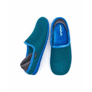 Green Ladies' Felted Heel Cup Slippers   Size 6   Gelena Moshulu - 6