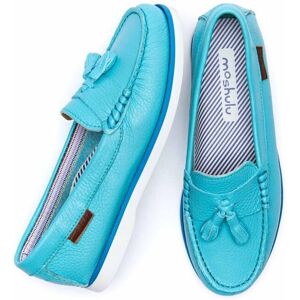 Blue Ladies' Moccasin Loafer   Size 3   Maenporth Moshulu - 3