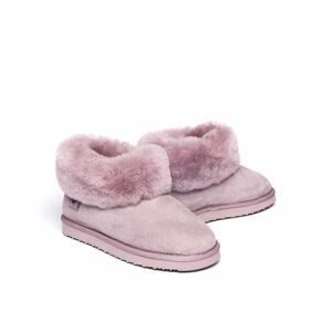 Pink Ladies' Sheepskin Ankle Slipper Boots   Size 4   Gambier Moshulu - 4