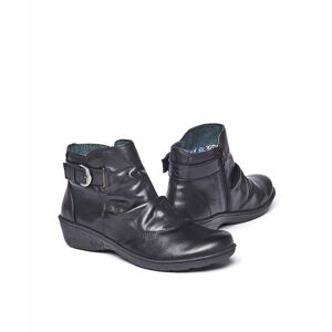 Black Slouchy Ankle Boots Women's   Size 6.5   Bourbon 2 Moshulu - 6.5