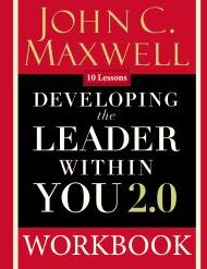John C Maxwell Developing The Leader Within You 2.0