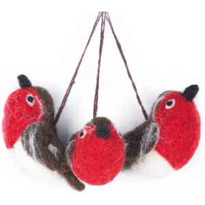 Felt Robins Decoration  - Funky Chunky Furniture