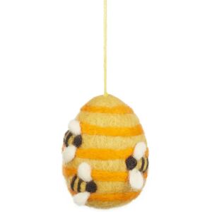 Felted Wool Beehive Decoration  - Funky Chunky Furniture