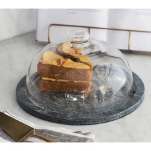 Slate and Glass Cake Dome   Funky Chunky Furniture  - Funky Chunky Furniture