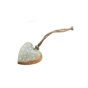 Set of 6 Wooden Hearts  - Funky Chunky Furniture