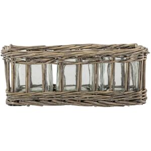 Wicker Candle Holder  - Funky Chunky Furniture