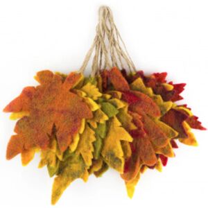 Felt Autumn Leaves   Funky Chunky Furniture  - Funky Chunky Furniture