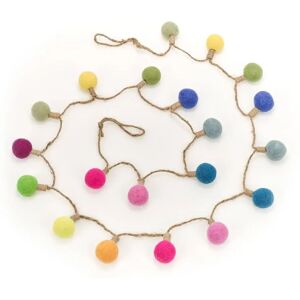 Felted Wool Pom Pom Garland   Funky Chunky Furniture  - Funky Chunky Furniture