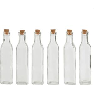 Set of Glass Bottles with Cork Stoppers   Funky Chunky Furniture  - Funky Chunky Furniture