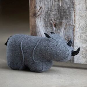 Rory Rhino Doorstop   Funky Chunky Furniture  - Funky Chunky Furniture