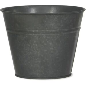 Medium Black Metal Plant Pot  - Funky Chunky Furniture