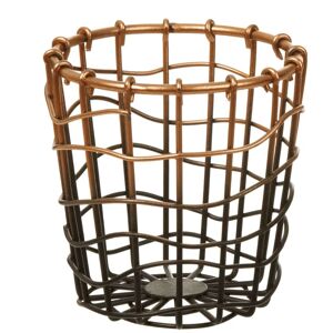 Copper And Black Metal Storage Pot   Funky Chunky Furniture  - Funky Chunky Furniture