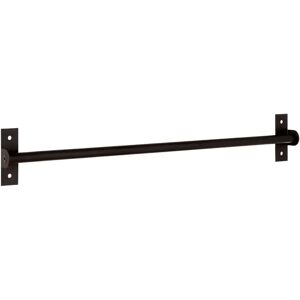 Black Metal Hanging Rail   Funky Chunky Furniture  - Funky Chunky Furniture