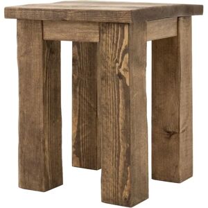 Coleridge Side Table Without Shelf - Walnut   Funky Chunky Furniture  - Funky Chunky Furniture