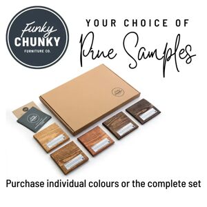 Pine Shelves & Mantels, and Furniture Samples - Sample Pack - All Pine Variants  - Funky Chunky Furniture