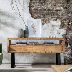 Armstrong TV Stand - Medium Oak - Square   Funky Chunky Furniture  - Funky Chunky Furniture