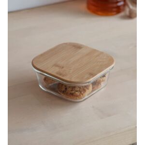 Bamboo & Glass Storage Container  - Funky Chunky Furniture