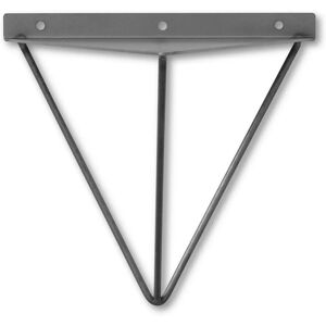 Bowes Raw Steel Shelf Bracket - Small  - Funky Chunky Furniture