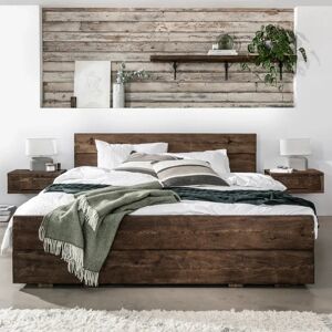 Wansbeck Bed Frame - Super King Teak  - Funky Chunky Furniture