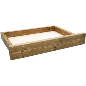 Under Bed Storage Boxes - Walnut Quarter Size  - Funky Chunky Furniture