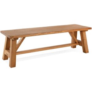 Amble Dining Bench - Smoke Pine  - Funky Chunky Furniture