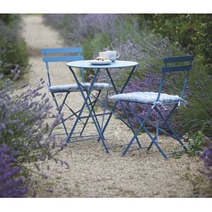 Blue Metal Bistro Set  - Funky Chunky Furniture